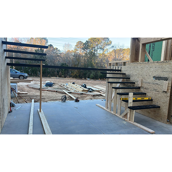 Apex floating staircase installation 