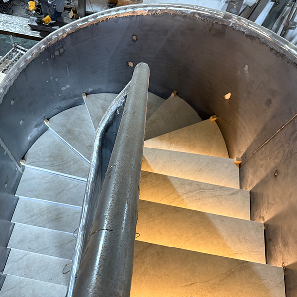 Curve stair manufacturer from China