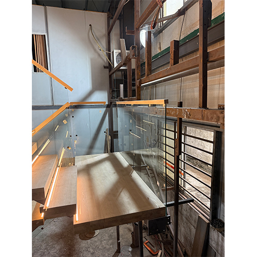Large staircase landing for USA project 