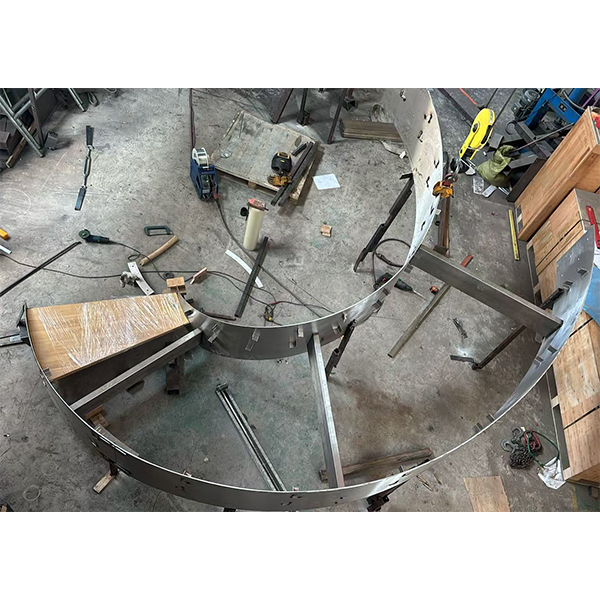 Structural Stainless Steel Stairs in FL