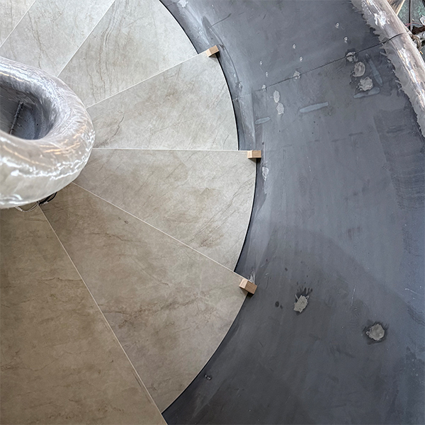 Similar Taj Mahal Quartzite Curved Stair Treads